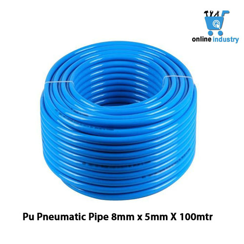Pu Pipe 8mm x 5mm X 100mtr Air Compressor Flexible Pneumatic Tub